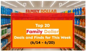 Top 20 Family Dollar Deals and Finds for This Week (6/14-6/20)
