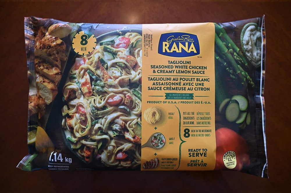 Rana Tagliolini Chicken with Creamy Lemon Sauce — Costco prepared meal