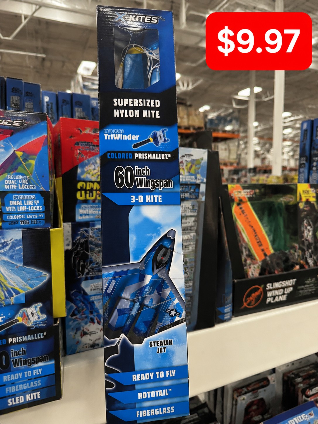 X-KITES SUPERSZED DELUXE NYLON KITE