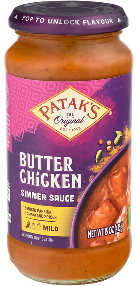 Patak's Mild Butter Chicken Simmer Sauce