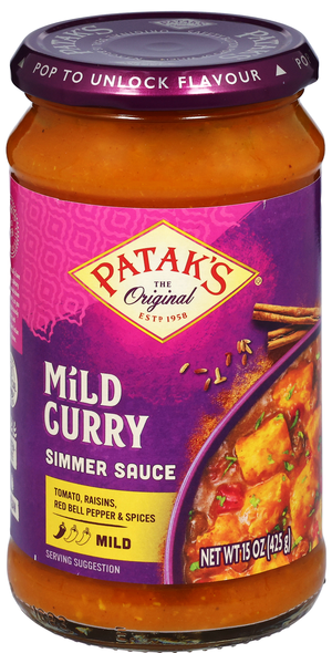 Patak's Mild Curry Simmer Sauce