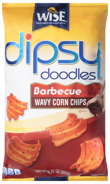 Wise Dipsy Doodles Corn Chips Wavy Barbecue