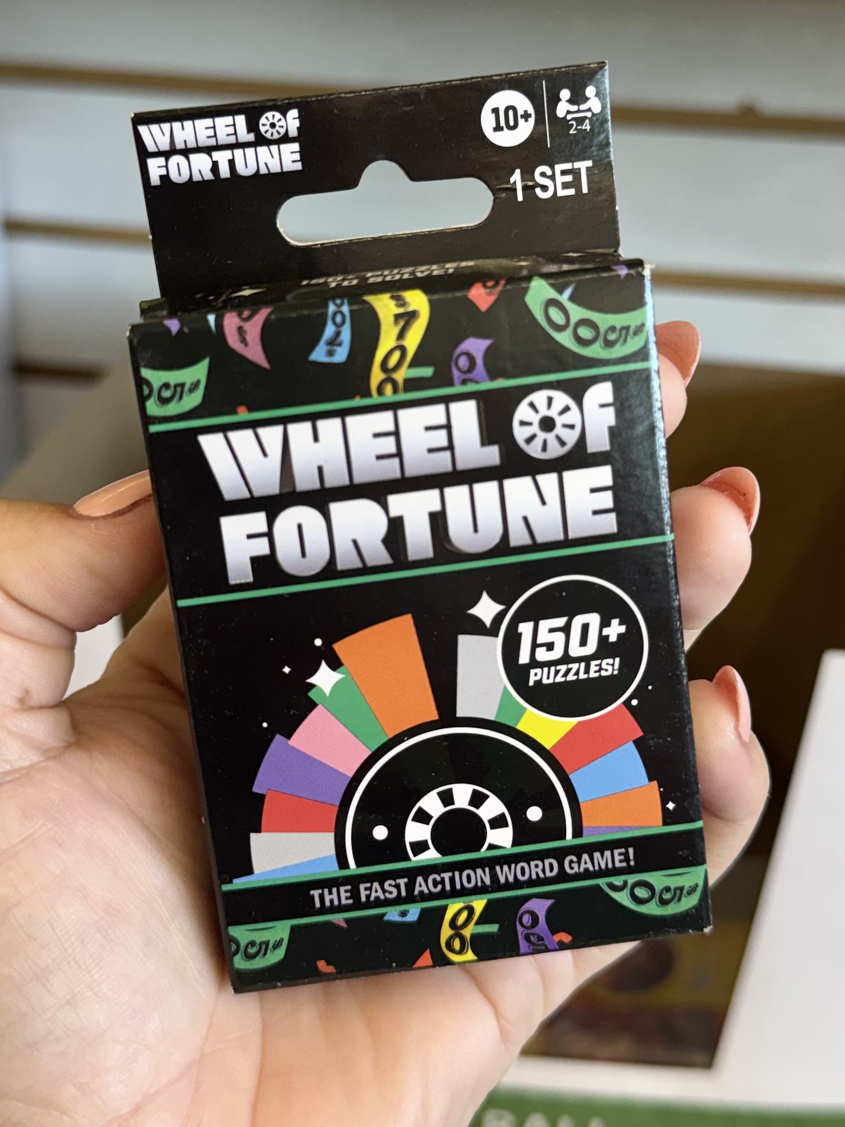 Wheel of Fortune Card Game - in store