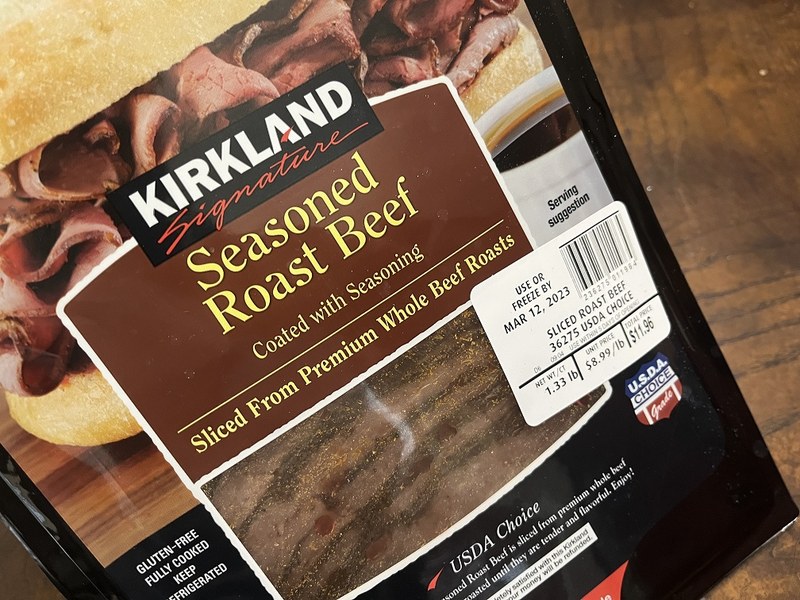 Kirkland Sliced Deli Roast Beef — Costco June 2026 clearance