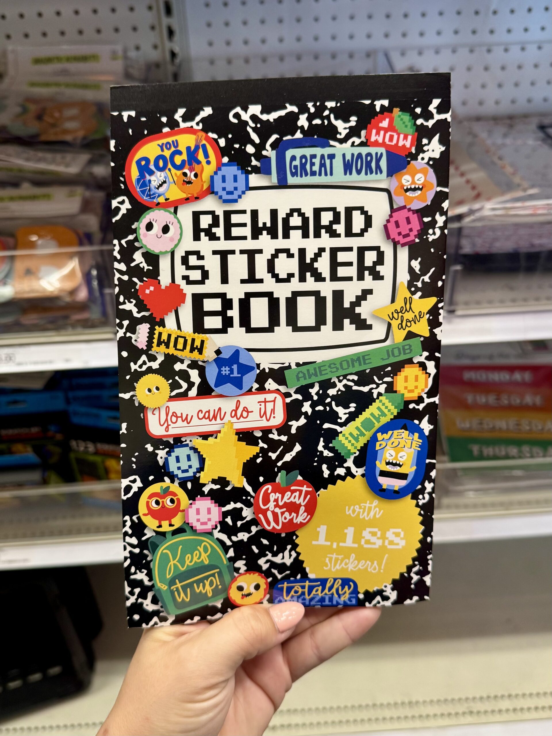 Reward Sticker Book - in store