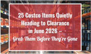 Costco Quietly Discontinues These 25 Items in June 2026 – Grab Them Before They’re Gone