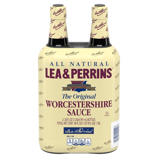 Lea & Perrins Worcestershire Sauce (2-Pack) – $10.49