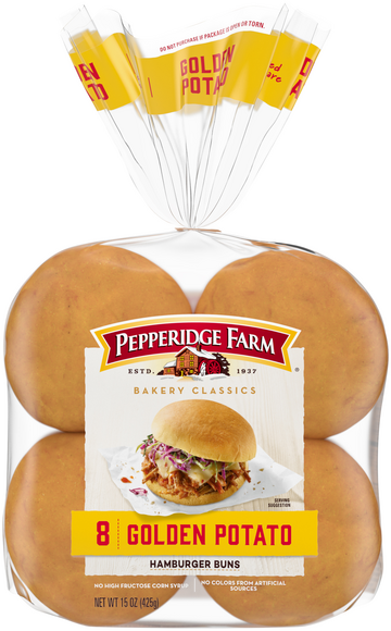Pepperidge Farm Golden Potato Hamburger Buns - 8 ct