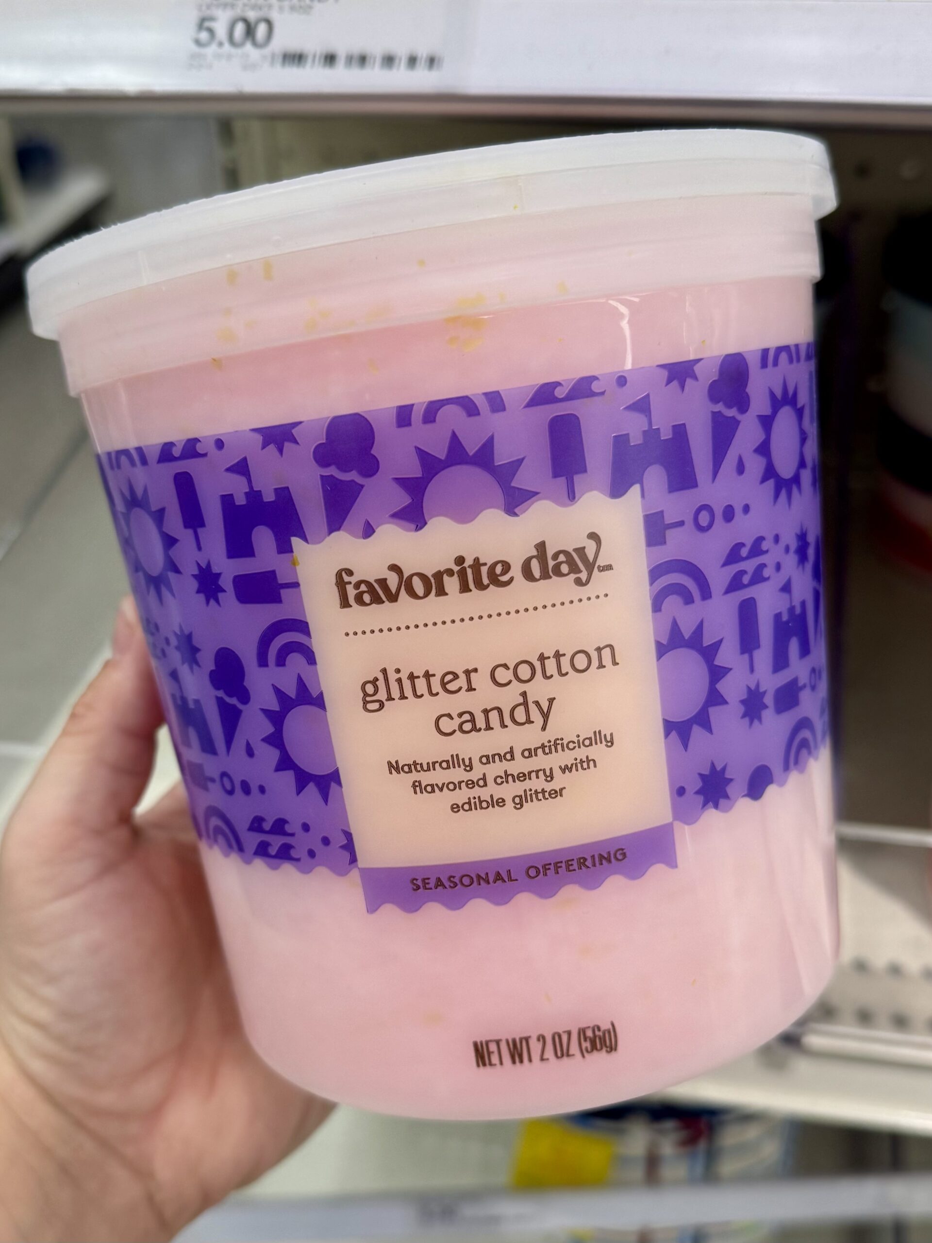 Glitter Cherry Cotton Candy - 2oz - Favorite Day™ - in store