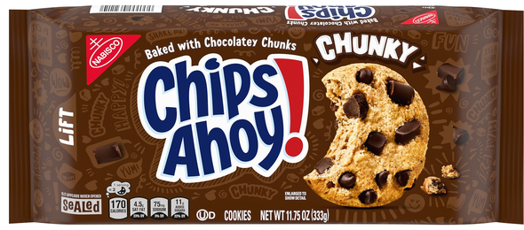 Nabisco Chips Ahoy! Chunky Chocolate Chip Cookies
