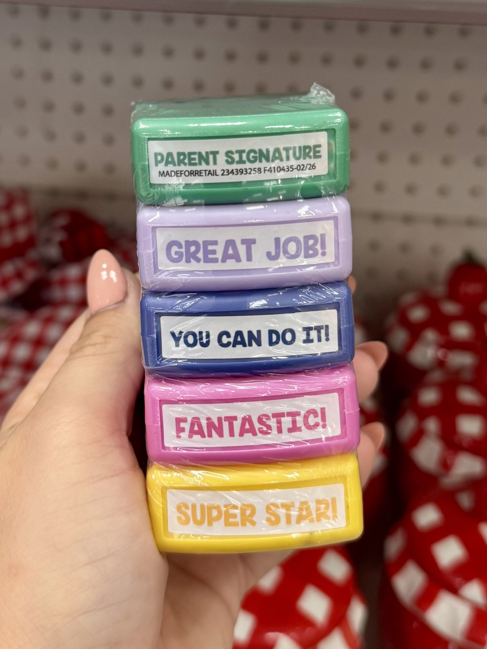 Teacher Reward Stamps - in store