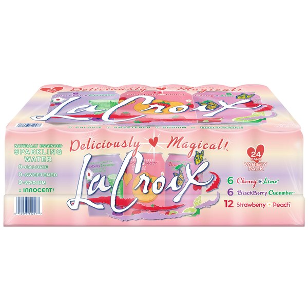 LaCroix Sparkling Water Spring Variety Pack (24 Cans) – $11.99