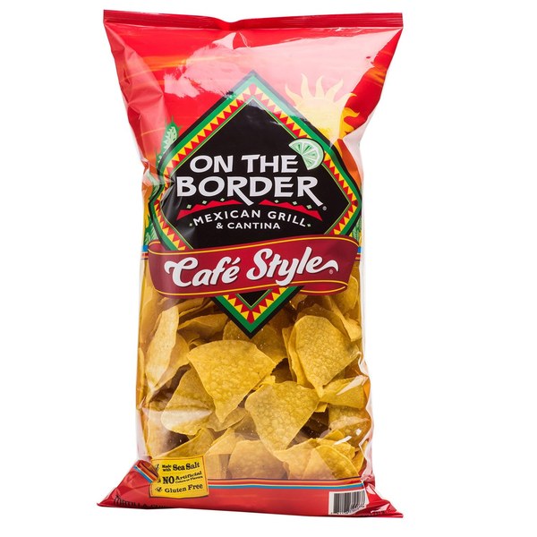 On The Border Cafe Style Tortilla Chips (23.5 oz) - $4.48 -> $3.98