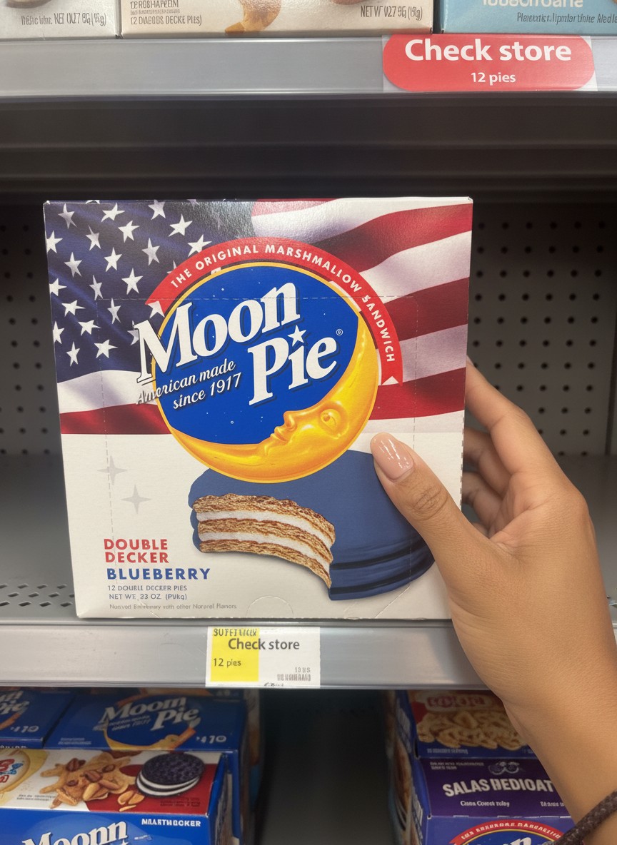 Moon Pie Double Decker Blueberry 12 Double Decker Pies