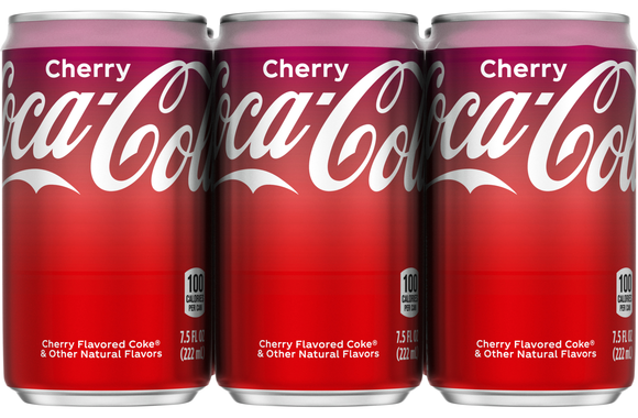 Coca-Cola Cherry Soda Mini - 6 pk