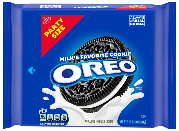 OREO Chocolate Sandwich Cookies Party Size