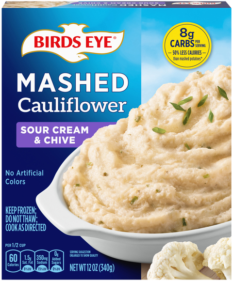 Birds Eye Sour Cream & Chive Mashed Cauliflower Frozen