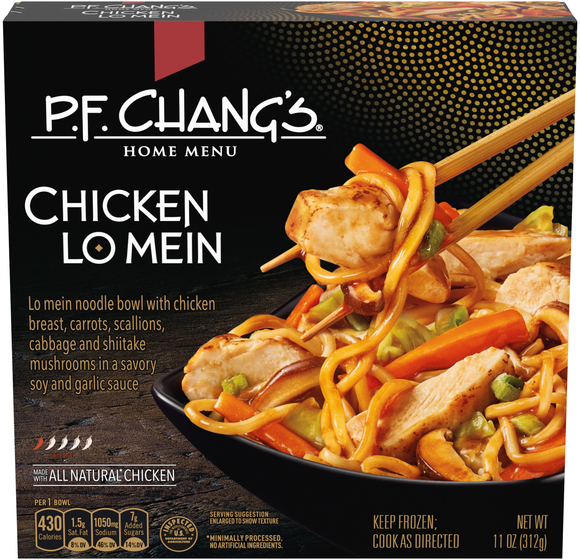 P.F. Chang's Home Menu Chicken Lo Mein Noodle Bowl Frozen Meal