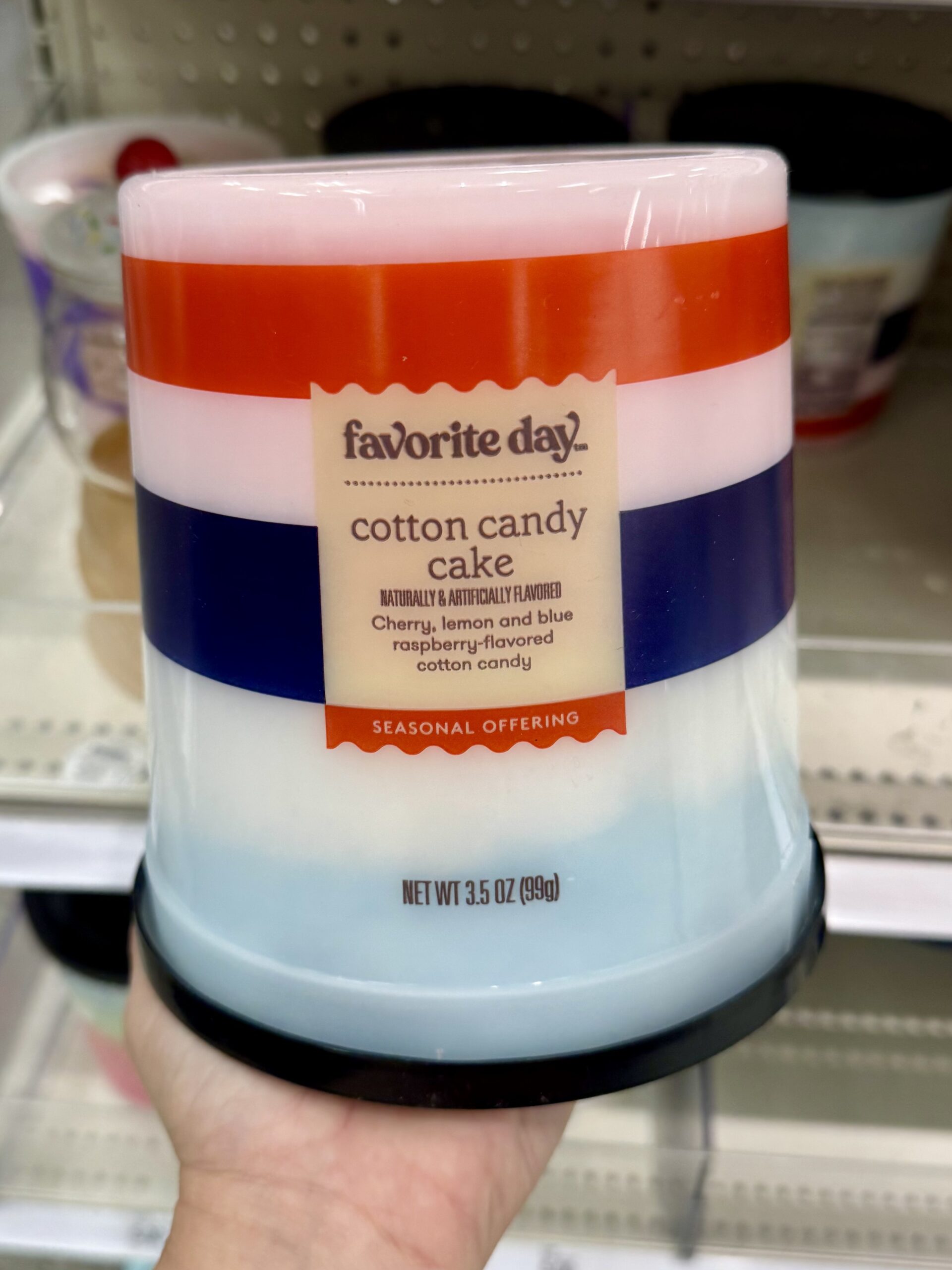 Cotton Candy Layer Cake Tub - 3.5oz - Favorite Day™ - in store
