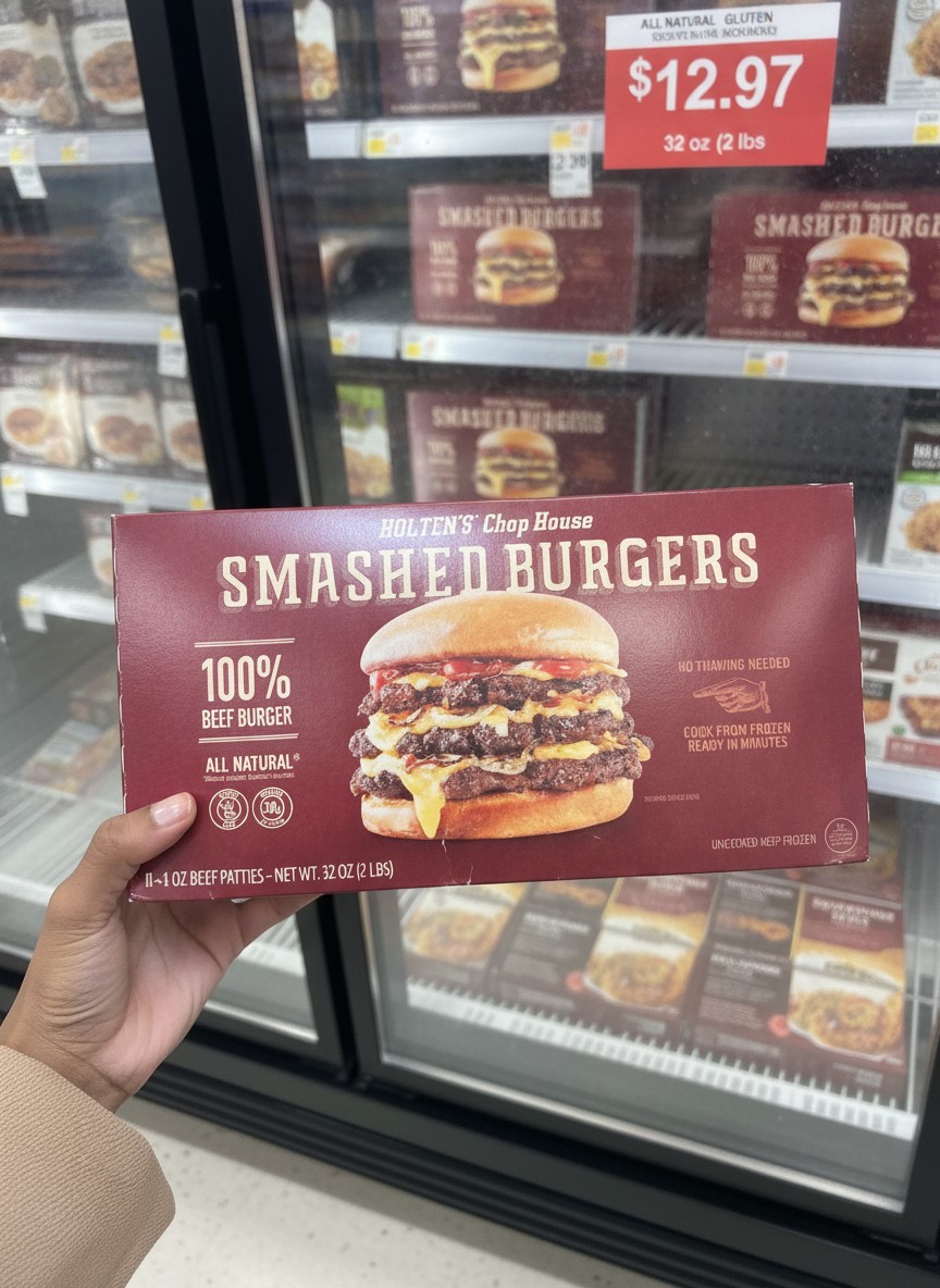 Holten's Chop House Smashed Burgers 100% Beef Burger