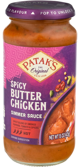 Patak's Hot Butter Chicken Simmer Sauce