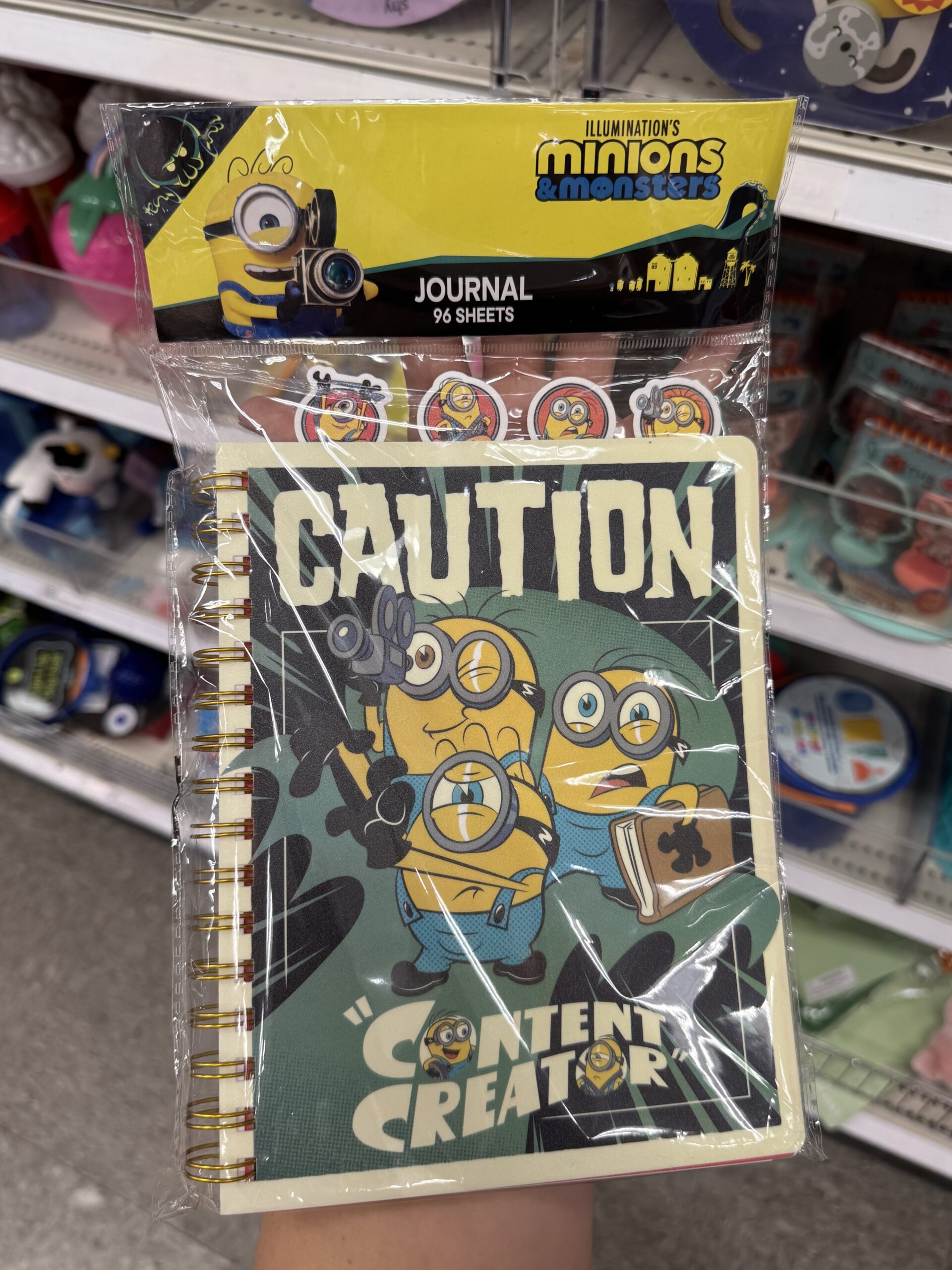 Minions & Monsters Journal - in store