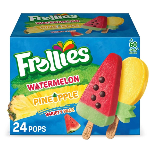 24. Frellies Watermelon & Pineapple Ice Pops — Was $10.47 | Yellow Tag Price: $8.47