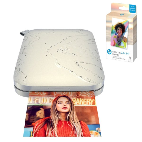 HP Sprocket Portable Printer Bundle — $49.97