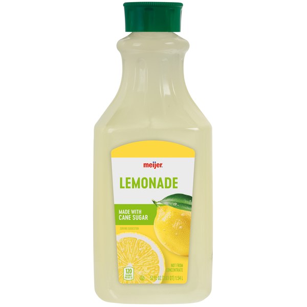 Meijer Lemonade, 52 oz — $1.99 (Reg. $2.79)