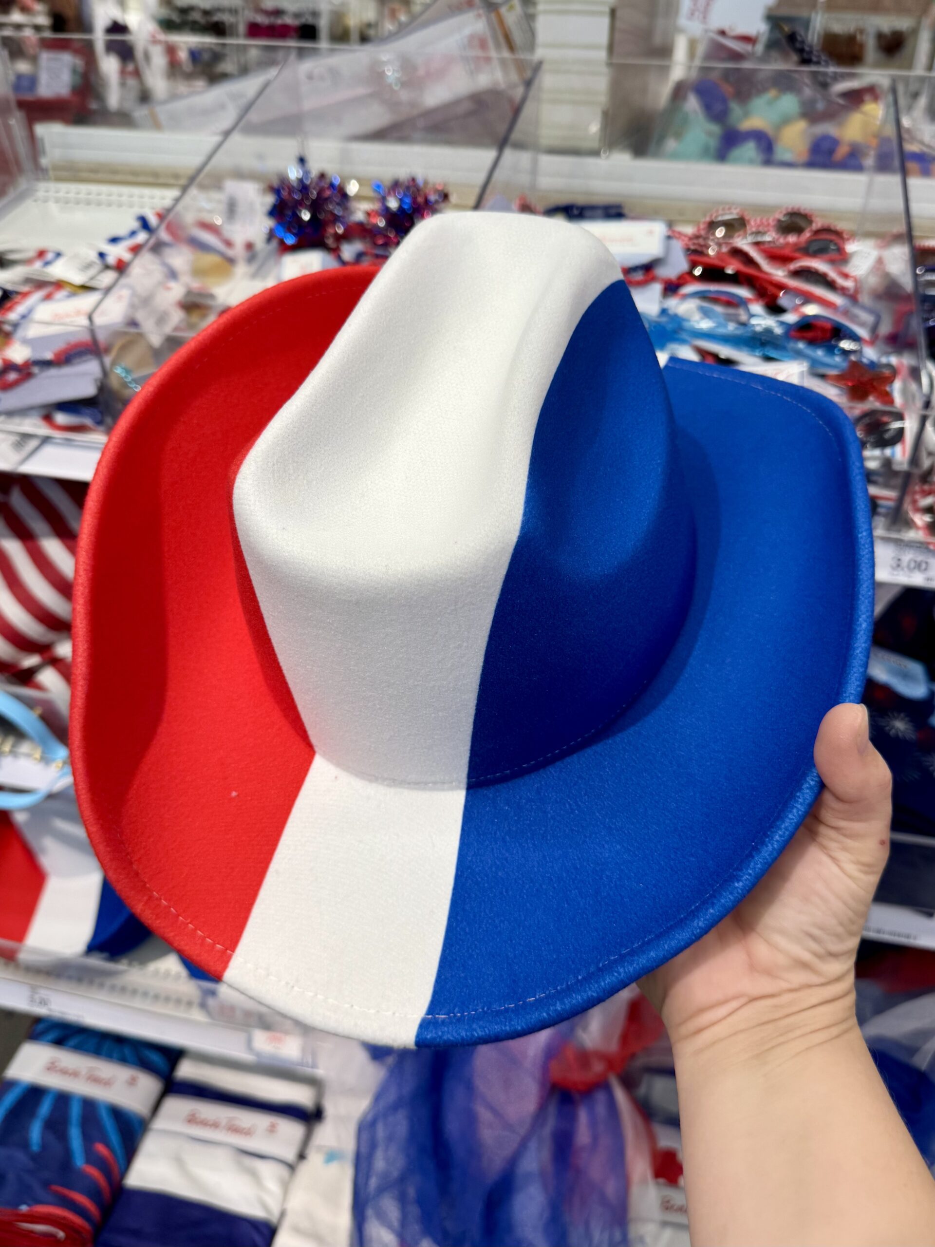 Patriotic Cowboy Hat - in store