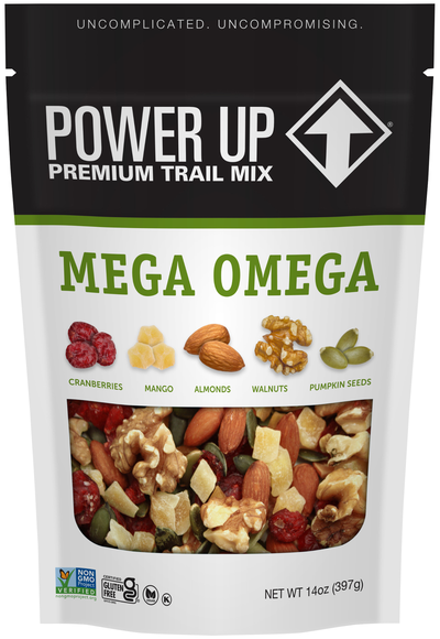 GourmetNut Power Up Mega Omega Trail Mix