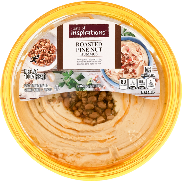 Taste of Inspirations Gluten Free Roasted Pine Nut Hummus