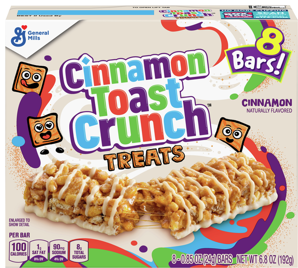 Cinnamon Toast Crunch Treat Bars - 8 ct