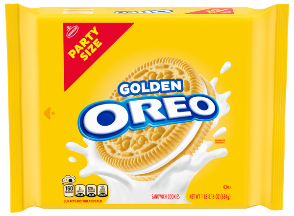 OREO Golden Sandwich Cookies Party Size