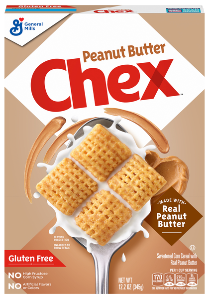 Chex Gluten Free Peanut Butter Sweetened Corn Cereal