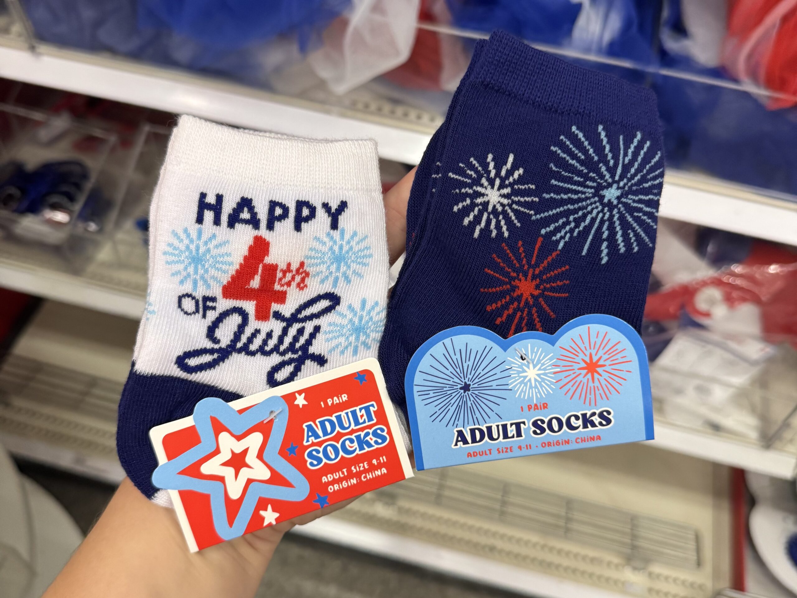 Adult Socks - in store