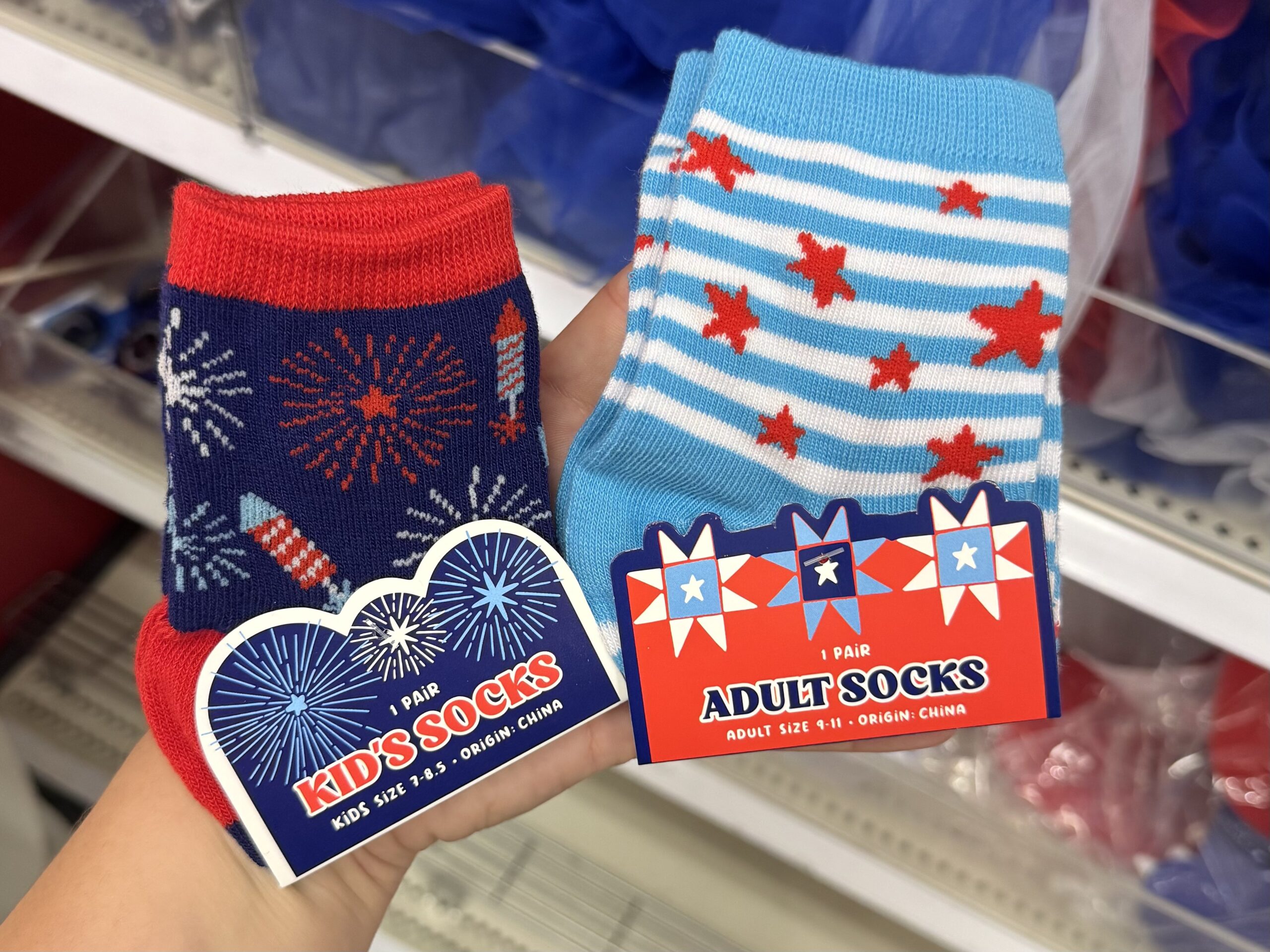 Adult Socks - in store