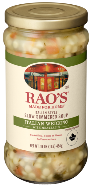 Rao's Slow Simmered Italian Wedding with Meatballs Soup