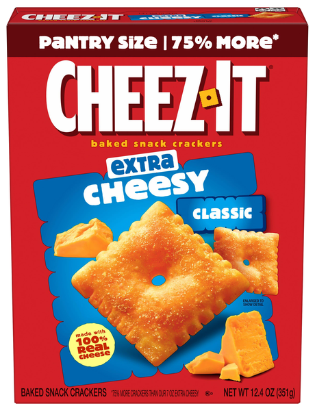 Cheez-It Extra Cheesy Baked Cheese Crackers