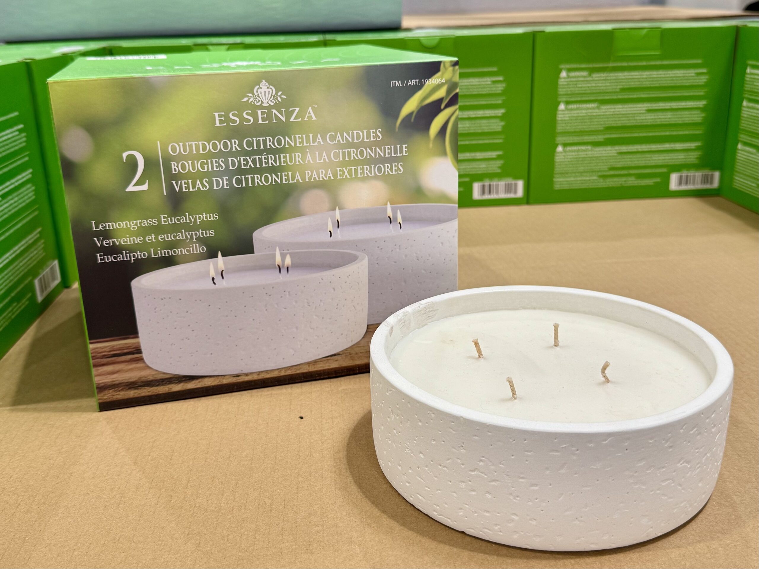 Essenza Outdoor Citronella Candles