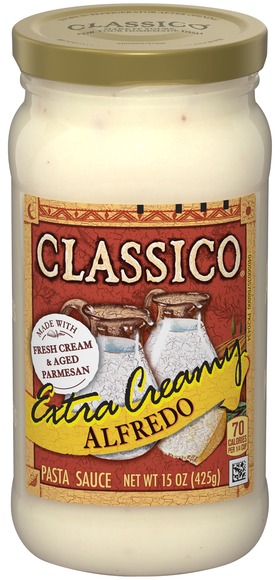 Classico Extra Creamy Alfredo Pasta Sauce