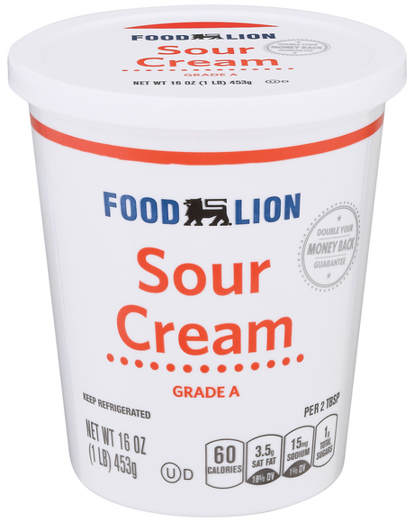 Food Lion Original Sour Cream