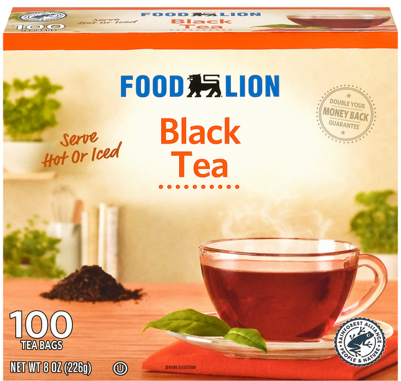Food Lion Black Tea Bags