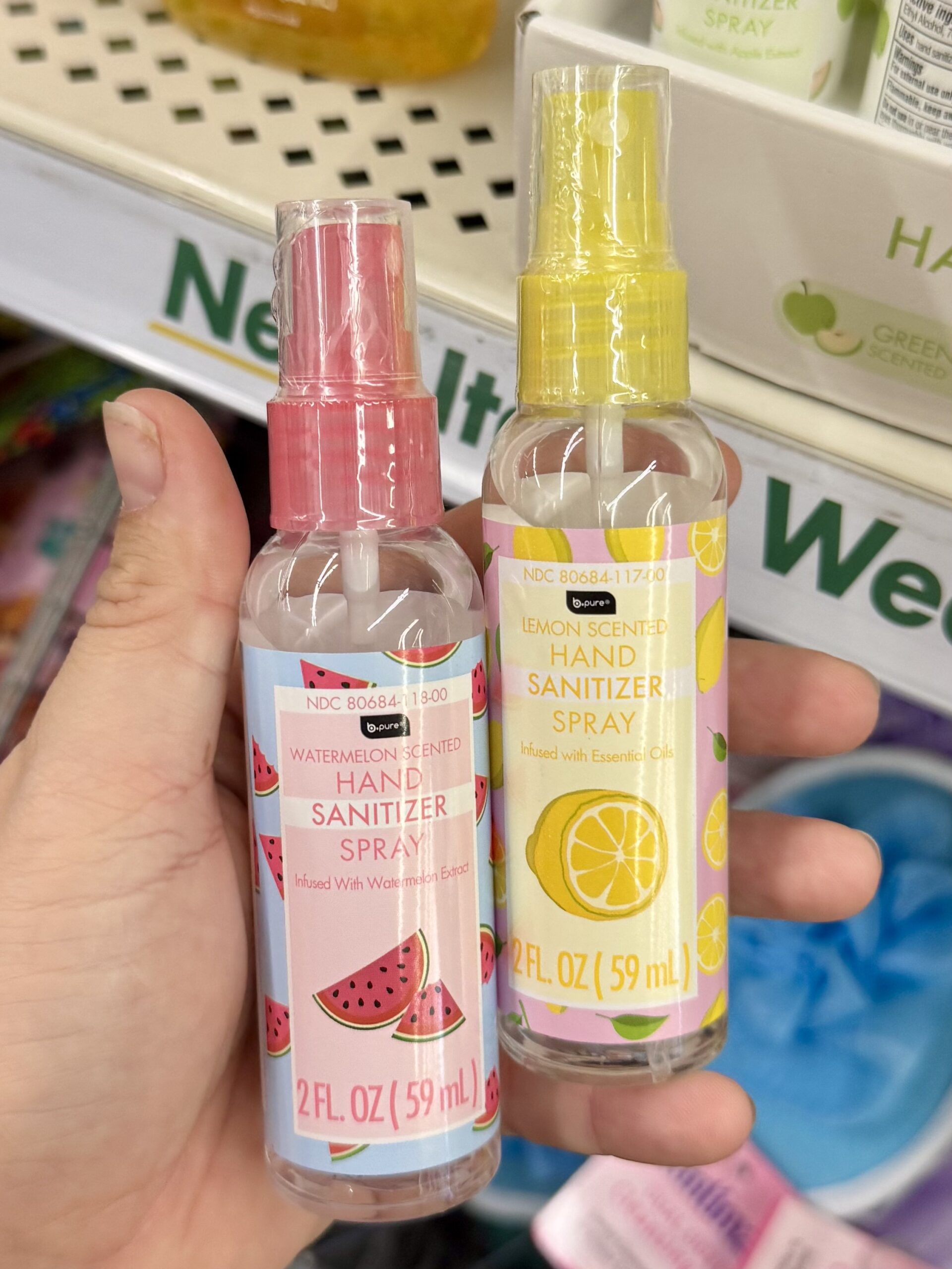 B.Pure Watermelon and Cucumber Scented Moisturizing Hand - in store