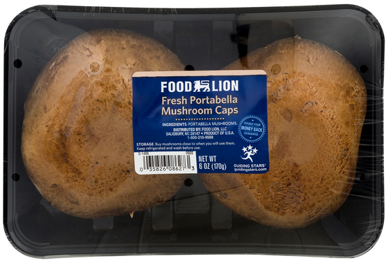 Food Lion Fresh Portabella Mushroom Caps
