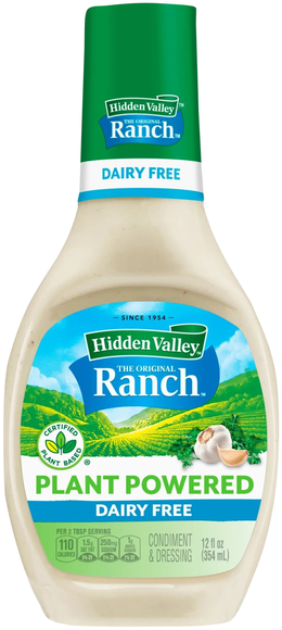 Hidden Valley Plant Powered Dairy Free Ranch Dressing & Condiment