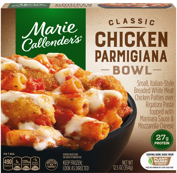 Marie Callender's Classic Chicken Parmigiana Bowl Frozen Meal