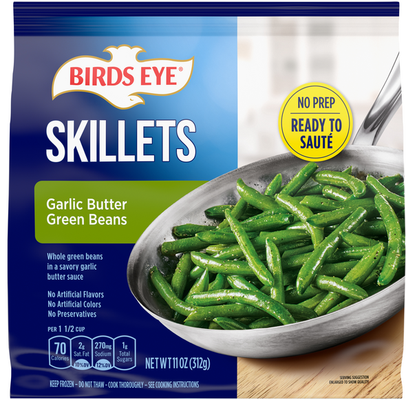 Birds Eye Skillets Garlic Butter Green Beans Frozen