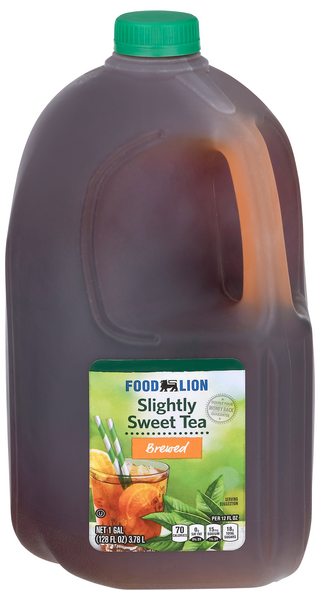 Food Lion Brewed Slightly Sweet Iced Tea Refrigerated