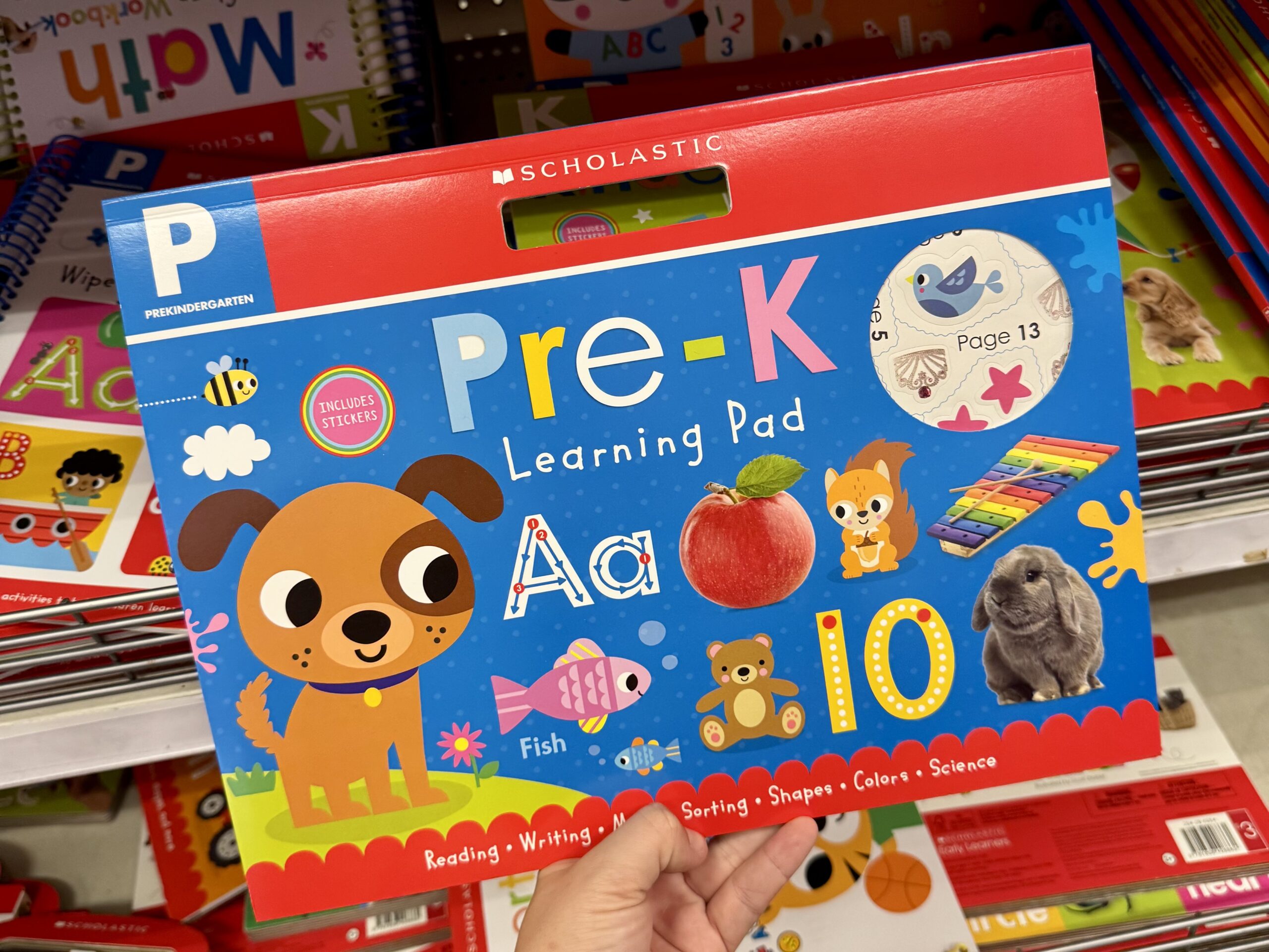 Scholastic Pre-K Learning Pad - in store